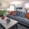Well lit cozy living room